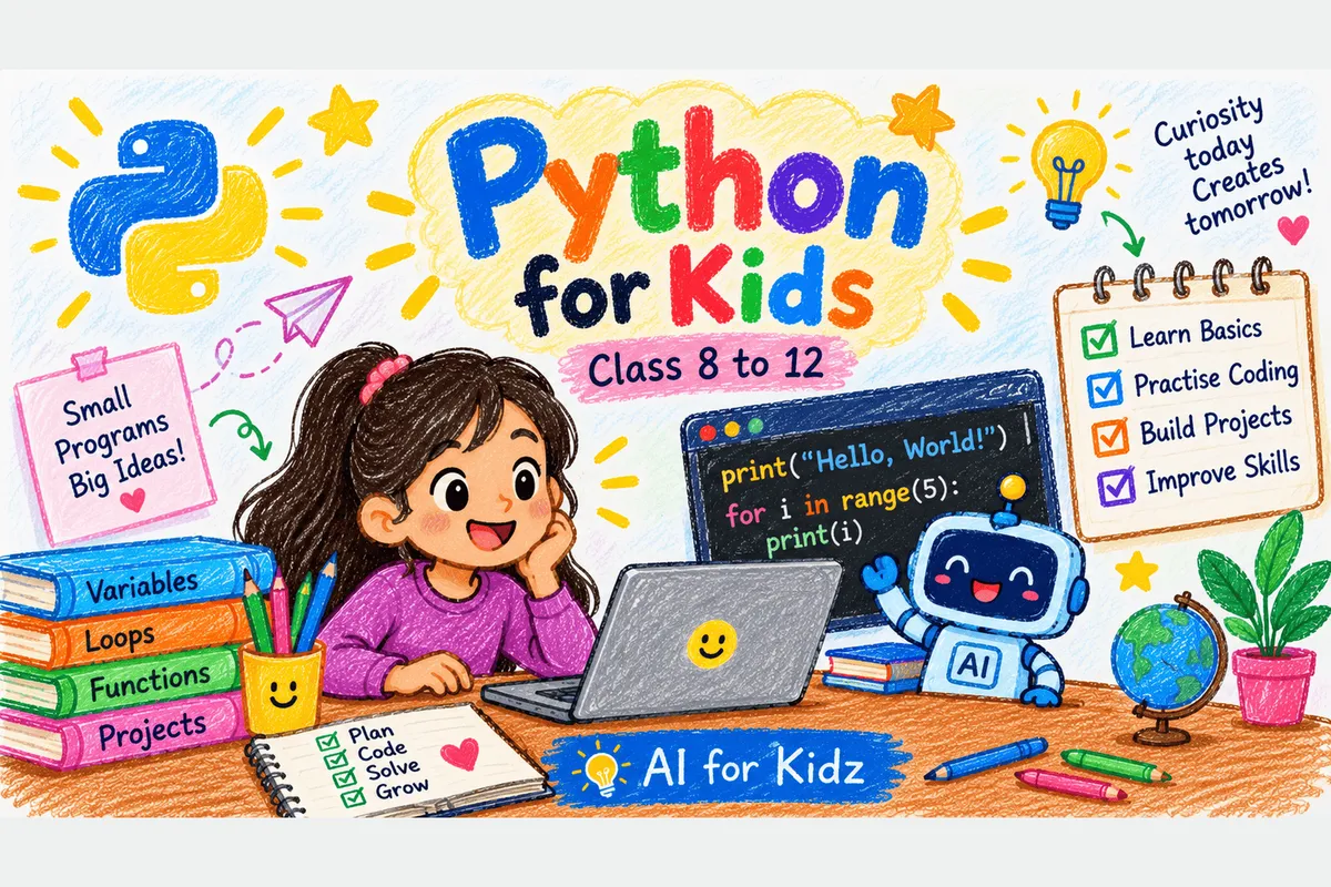 Python for Kids: Beginner's Guide for Classes 8–12